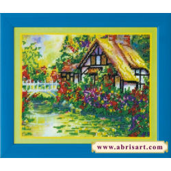 Набор для вышивания бисером АБРИС АРТ "Старый мостик"